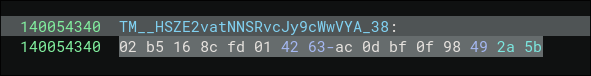 Buffer data