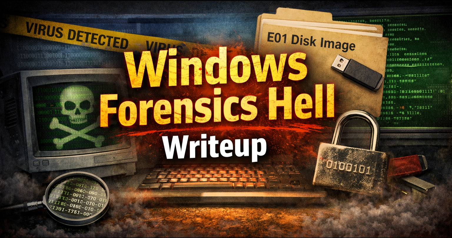 Featured image of post Windows Forensics Hell : Writeup